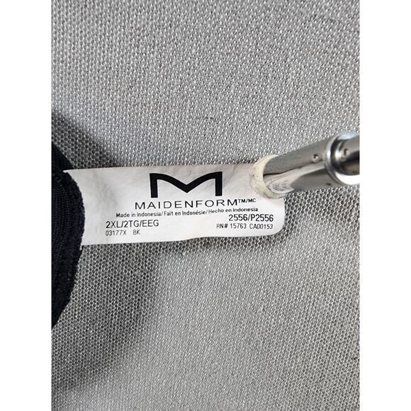 Maidenform Shaper Singlet 2X Womens P2556 Take Inches Off - WYOB Split Gusset - Picture 4 of 5